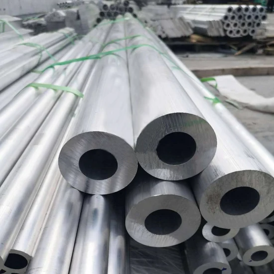 Fornecedor de materiais de construção da China Tubo redondo de alumínio 7075 Tubo de alumínio sem costura de parede fina estirado a frio